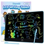 Kayoubi Lcd Writing Tablet For Kids, 14.5 Inch Jumbo 13"W X 9.8"H, Blue. Fixed Price $15.44.