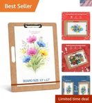 Drawing - 13 X 17 Sketch Boards With Handle For Drafting Art Portable.... Fixed Price $18.99.