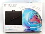 Open Box Wacom Black Small Intuos Digital Art Creative Touch Tablet CTH-490. Fixed Price $42.70.