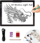 A4 Wireless Led Light Pad With Innovative Stand Top Clip, Toheto Black. Fixed Price $42.99.