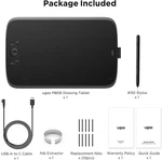 Ugee M808 Drawing Tablet With Usb-c, 10X6.25", 8192 Pen, Keys, Win/mac/android. Fixed Price $9.00.