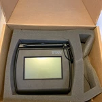 Topaz T-LBK750-BHSB-R Backlit 4X3 Lcd Signature Capture Pad Usb. Fixed Price $260.65.
