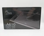 Parblo A610 Drawing Graphics Tablet Rechargeable Pen & 8 Express Keys W/box. Fixed Price $26.88.