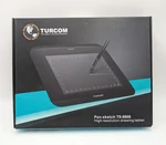 Turcom TS-6608 Graphics Tablet W/ Drawing Pen Tested & Works Great. Fixed Price $13.49.