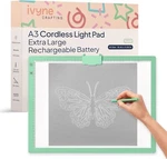 Ivyne Rechargeable Portable A3 Light Pad For Weeding & Tracing Diamond Painting. Fixed Price $64.99.