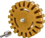 Rubber Eraser Wheel With Drill Adapter - 4 Knobby Slotted Edge Pad Decal Remo. Fixed Price $19.95.