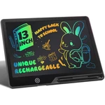 Kinayue Lcd Writing Tablet For Kids, 13"W X 13"H, 13INCH-BLACK. Fixed Price $13.03.