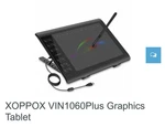 Xoppox Graphics Drawing Tablet Battery-free Pen Model VIN1060PLUS New. Fixed Price $87.99.