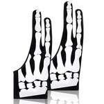 Jecery 2 Pieces Skeleton Artist Glove With Finger For Drawing Tablet Digita.... Fixed Price $16.43.