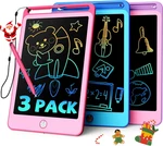 3 Pack Lcd Writing Tablet For Kids, 8.5 Inch Blue+pink+purple Doodle Board Drawi. Fixed Price $20.99.