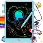 Flueston Lcd Writing Tablet, 10 Inch 11"W X 7.5"H, Delightful Dolphin Blue. Fixed Price $28.88.