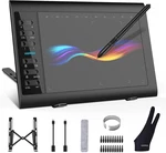 Xoppox Graphics Drawing Tablet, 10 6 Inch Large Active Area With Battery-free St. Fixed Price $55.50.