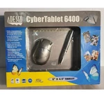 Adesso Cybertablet 6400 Graphics Drawing 6"X4.5" With Pen And Mouse. Fixed Price $25.20.
