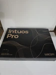 New Wacom PTK670K0A Intuos Pro Medium Drawing Tablet With Pen 3 Black. Fixed Price $319.99.