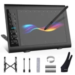 Xoppox Graphics Drawing Tablet, 10 6 Inch Large Active Area W/ Battery-free Pen. Fixed Price $30.00.