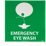 Graphic Facility Signs - Emergency Eye Wash Vinyl 7X7 Accuform Manufacturing. Fixed Price $19.74.