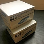 2 Pcs Vintage Samsung & Hb Communications Tech Solutions Office Desktop Memo Pad. Fixed Price $6.99.