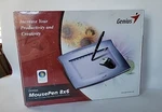Genius Mousepen Tablet Silver 8X6" With & Stylus New. Fixed Price $29.99.