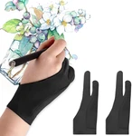 Mixoo Artists Gloves 2 Pack - Palm Rejection With Two Fingers For Paper. Fixed Price $14.41.