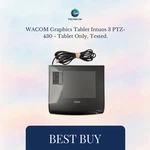 Wacom Graphics Tablet Intuos PTZ-430 Only, Tested.. Fixed Price $25.00.