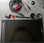 Huion Kamvas Pro 16 2.5K Drawing Tablet, Lightly Used. Fixed Price $190.00.