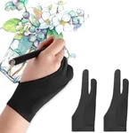 Mixoo Artists Gloves 2 Pack - Palm Rejection With Two Small, Black. Fixed Price $14.99.