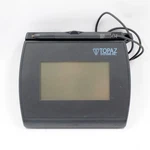 Topaz T-LBK755SE-BHSB-R 4X3 Backlit Lcd Signature Capture Reader Pad. Fixed Price $73.99.