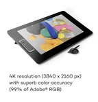 Wacom Cintiq Pro 24 Creative Pen Display 4K Uhd, With Flex Arm Desk Mount. Fixed Price $1350.00.