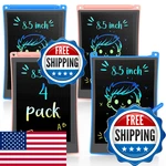 Tekfun 4 Pack Lcd Writing Tablet Stylus 8.5IN Erasable Doodle Board Mess. Fixed Price $27.99.