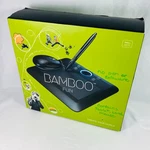 Wacom Bamboo Fun CTE-450 Small Graphic Tablet & Mouse Only Black Usb No Pen. Fixed Price $14.25.