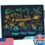 Kinayue Rechargeable 21" Lcd Writing Tablet Kids Doodle Board Easter Gift. Fixed Price $73.05.