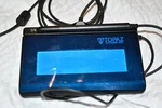 Topaz T-LBK462-BSB-R Signaturegem Lcd 1X5 Pad W/ Stylus Mint 2G. Fixed Price $187.00.