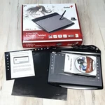 Genius G-pen F610 6"X10" Ultra Slim Usb Tablet Set W/ Box & *no Holder*. Fixed Price $24.99.