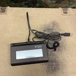 Topaz Siglite 1X5 Lcd Signature Capture Pad T-LBK460-HSB-R Usb Untested. Fixed Price $75.00.
