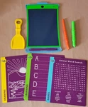 Boogie Board Jot 8.5" Lcd Writing Tablet WT16135 Tools Cover Stylus Templates. Fixed Price $19.99.
