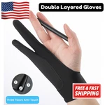 Artist Drawing Glove 2-FINGER Anti-fouling For Pad Graphic Tablet Pen Display. Fixed Price $6.99.