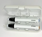 Epson Easy Interactive Pen Kit W/ Case Blue Orange ELPPN03A ELPPN03B. Fixed Price $24.99.
