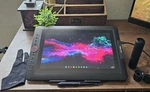 Xp Pen Artist 13.3 Pro Graphics Tablet Includes, Adapters, Accessories. Fixed Price $80.00.