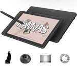 Huion Kamvas (gen 3) 13.3" Drawing Tablet Display Pentech 4.0 Black Stand. Fixed Price $199.00.