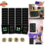 Bulk 24 Pack 8.5" Lcd Drawing Boards - Bright, Reusable Learning Toy For Ages.... Fixed Price $96.99.