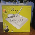 Wacom Bamboo Fun Tablet Model CTE450B Small Silver W/mouse Open Box. Fixed Price $29.99.