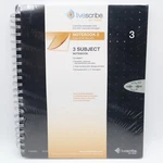 Livescribe Subject Notebook #3 - 150 Sheet 8.5 X 11 Dot Paper For Smartpen. Fixed Price $24.95.