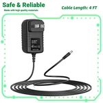 2.5MM Ac Charger Fits For Nuvision TM1318 13.3 Quad-core Hd Tablet Power. Fixed Price $7.19.