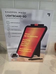 New Box Sharper Image Led Writing Pad W/ Stand, Large Display, 7 Light Modes. Fixed Price $16.00.