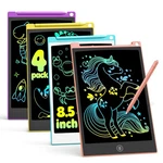 Tecjoe 4 Pack Lcd Writing Tablet, 8.5 Inch, Blue & Pink Yellow Purple. Fixed Price $13.35.