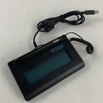 Topaz T-LBK460-BSB-R Usb Siglite Lcd 1X5 Signature Capture Pad Tested. Fixed Price $119.55.