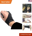 Huion Artist Glove For Drawing Tablet (1 Unit Of Free Size, Good Right Hand. Fixed Price $14.39.