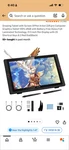 Xppen Artist 22R Pro Graphics Drawing Tablet Screen 60 Tilt 8192 Levels Used. Fixed Price $350.00.