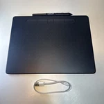Wacom Intuos Medium Bluetooth Graphics Drawing Tablet, Portable CTL6100WL W/ Pen. Fixed Price $49.88.