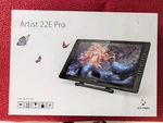 Xp-pen Artist 22E Pro Graphics Tablet Black With Extra Pens. Fixed Price $230.00.
